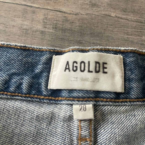 Agolde Parker vintage denim shorts - Picture 4 of 4